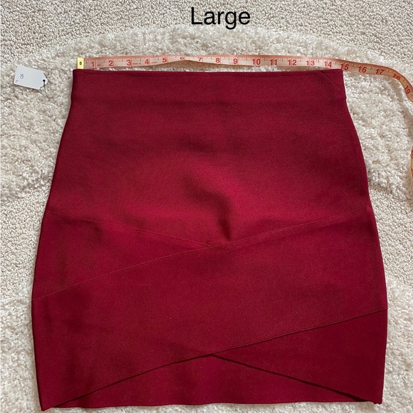 NWT Red Bodycon Miniskirt - Picture 13 of 15